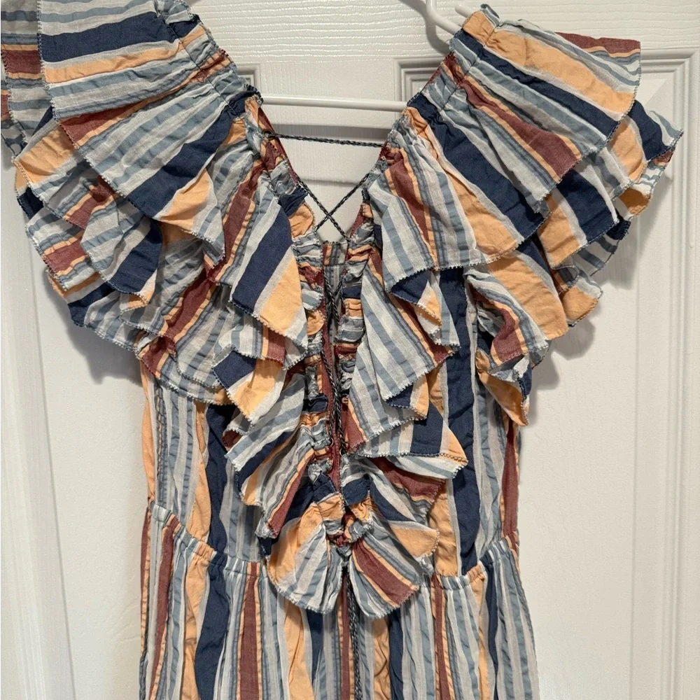 Ulla Johnson - Multicolor Striped Maxi Dress - Picture 3 of 5